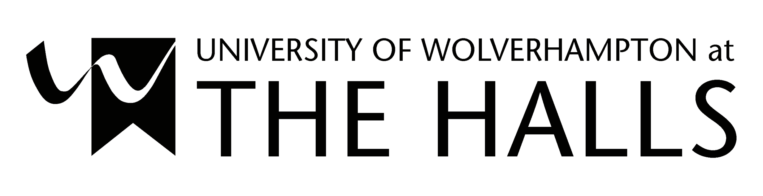 UOWTheHalls_Stacked_Black